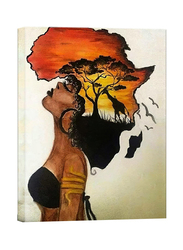 Akotac Homesick African Woman Wall Art Posters, Multicolour