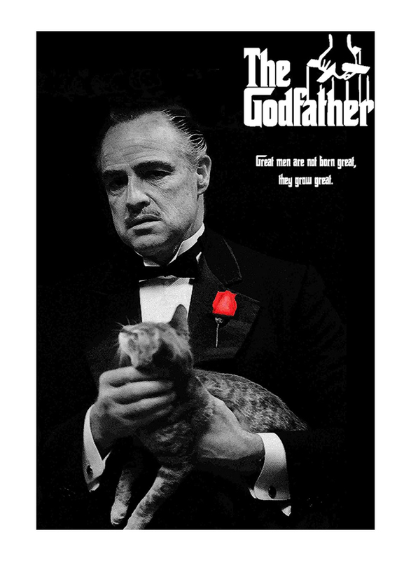 Posters Royale The Godfather Movie Vito Corleone Poster, Black/White