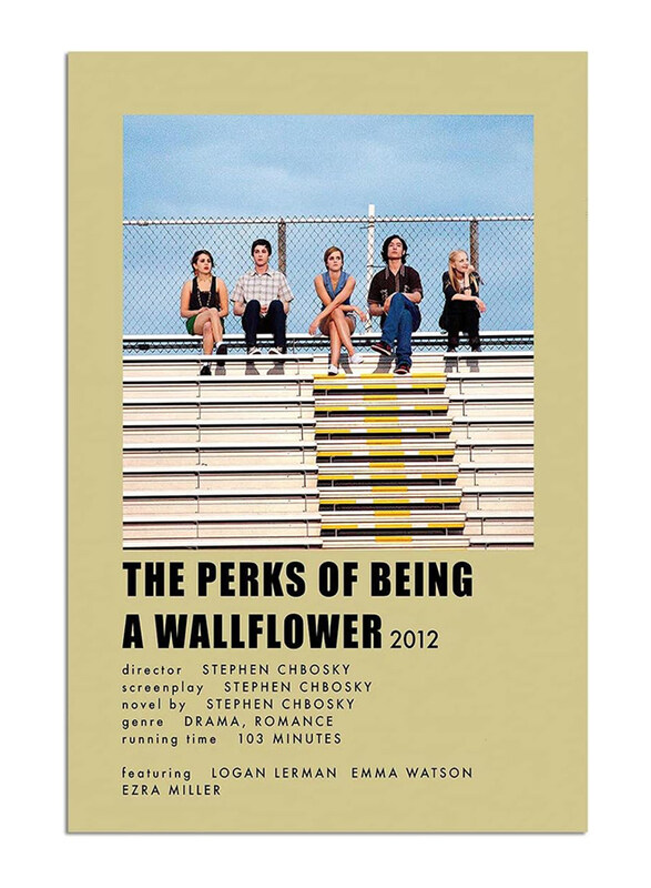 

Weruto The Perks Of Being A Wallflower Poster, Multicolour