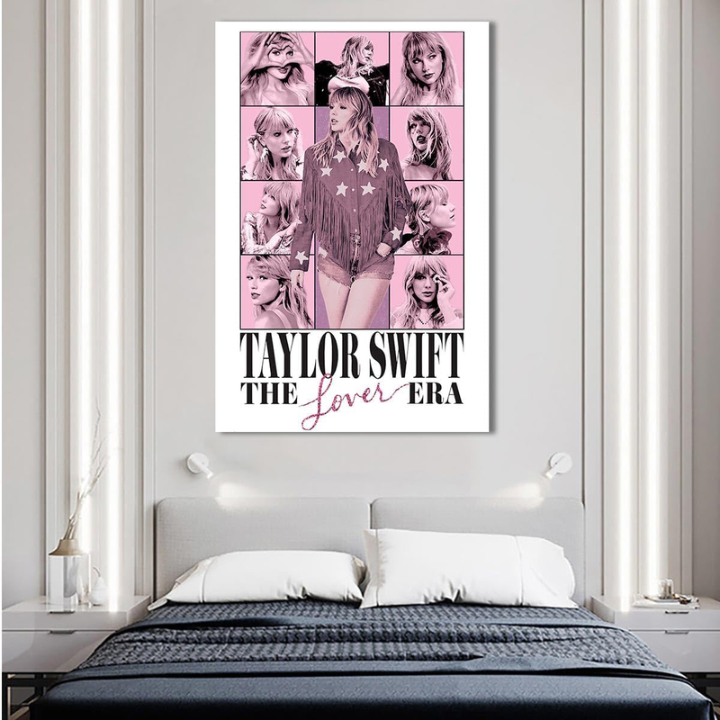 Sbemyenus Taylor Music Swift Album Poster The Cover Signed Limited Poster Canvas Wall Art, Multicolour