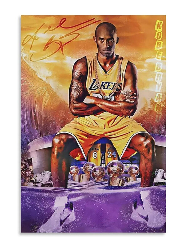 

Generic Kobe Bryant Wall Art Canvas Print Poster, Multicolour