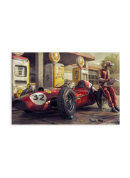 Erwyn Ferrar Formula 1 Racing Vintage Posters, Multicolour