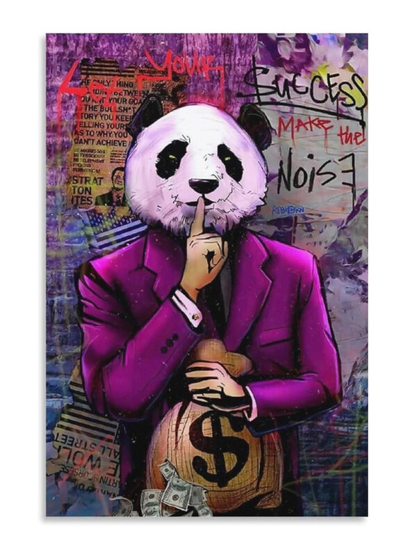 

Walldeer Art Wall Deer Art Alec Monopolys Poster The World is Yours Smell Money Canvas Poster, 16 x 24 inch, Multicolour