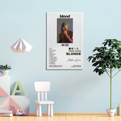 Chixx Frank Ocean Blonde Album Cover Posters, 24 x 36 inch, Multicolour