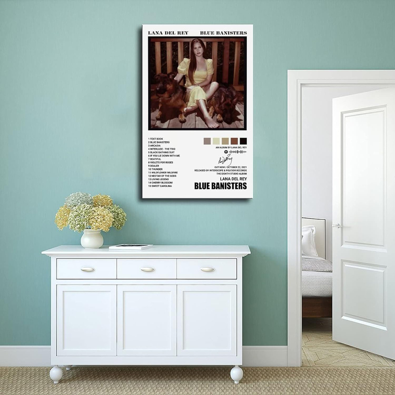 Tubalu Lana Del Rey Poster, Multicolour