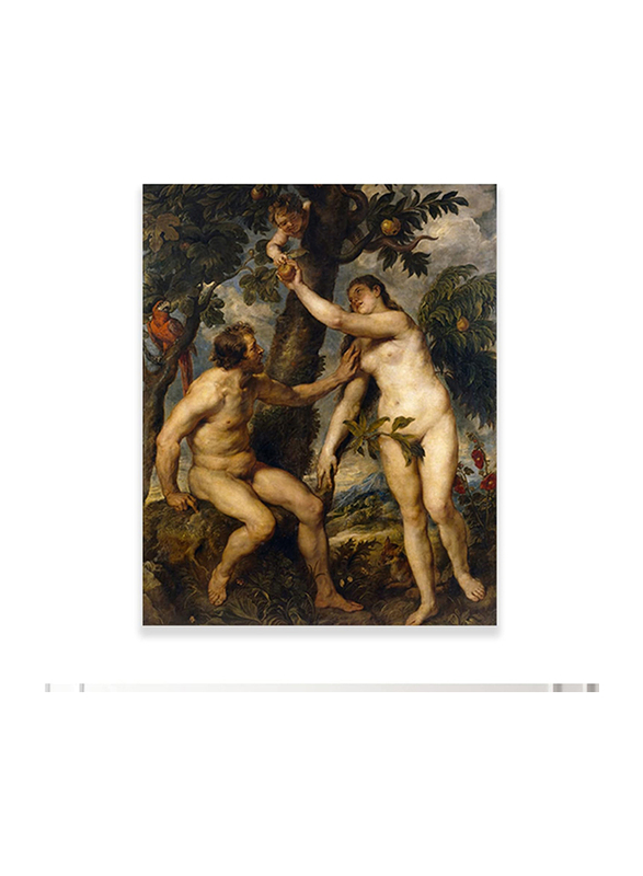 123 Life Peter Paul Rubens The Fall Of Man Classic Baroque Style Wall Art Poster, 12 x 15 inch, Multicolour
