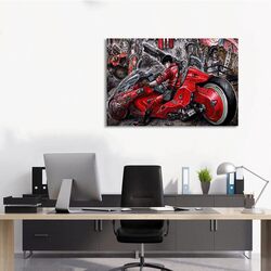 Afle Akira Anime Wall Art Poster, 16 x 24 inch, Multicolour