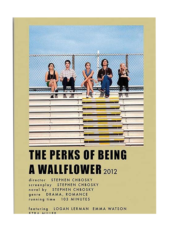 Weruto The Perks Of Being A Wallflower Poster, Multicolour