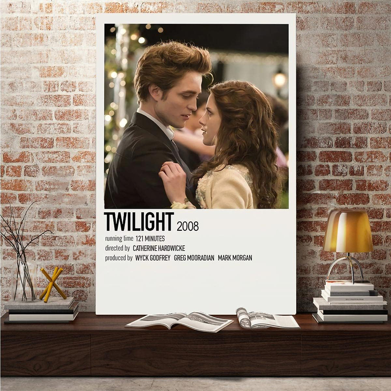 WERUTO Unframed Canvas 12 x 18-Inch Twilight 2008 Poster, Multicolour