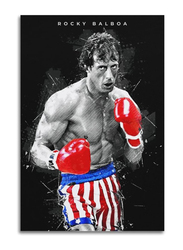 SUANQ Rocky Balboa Poster Motivational Quote Movie Canvas Art Poster & Wall Art Picture Print, 30 x 45cm, Multicolour