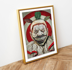 Ljldshangb The Clown Horror Poster, Multicolour