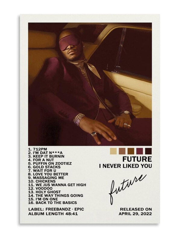 

Alkani Future I Never Liked You Music Posters, 30 x 45cm, Multicolour