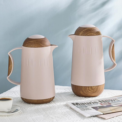 2-Piece Luxurious Twin Thermos Set with a Fusion of Captivating Finishes, Pink