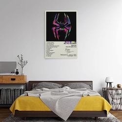 Vbkyfnz Spider-M Motivational Artwork Canvas Poster, Multicolour