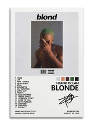 Suanea Frank Ocean Blonde Album Cover for Room Aesthetic Canvas Wall Art Posters, Multicolour