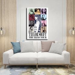 Yansheng Music Poster Taylor Poster Swift Canvas Poster, Multicolour