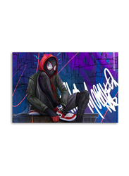 FINDEMO Superhero Miles Morales Spider Canvas Art Poster and Wall Art Picture Print, Multicolour