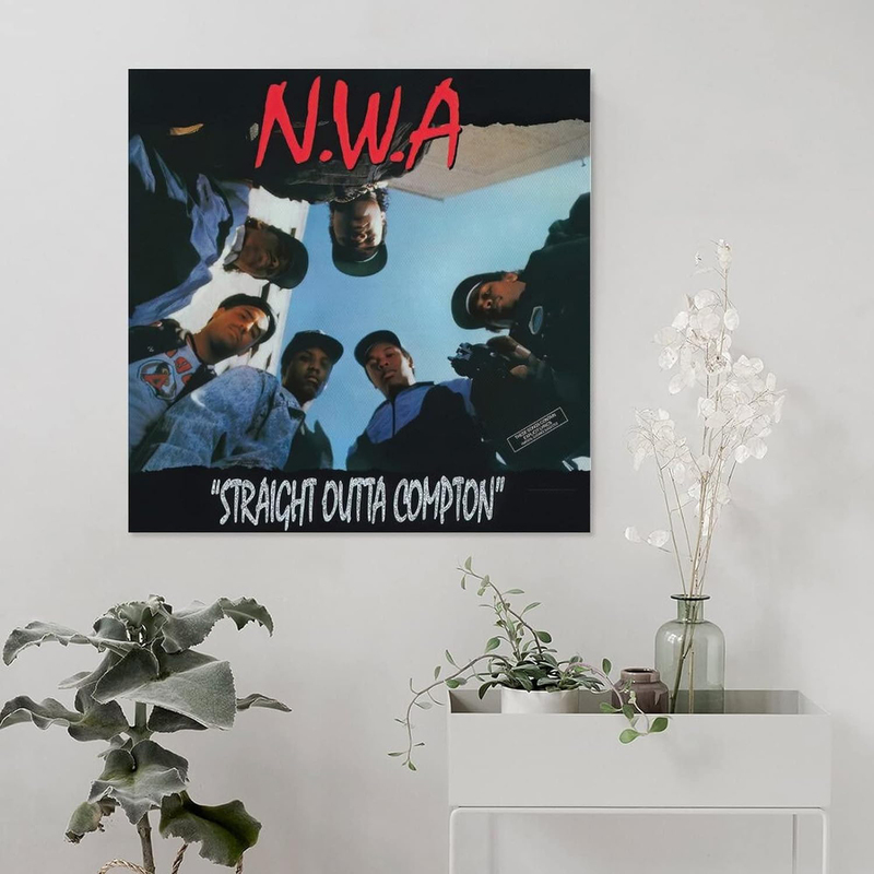 Ywvwy Hip Hop Group Music Band Artworks Picture Print Poster, Multicolour