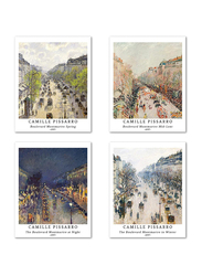 Berkin Arts Landscape Unframed Prints Giclee Art Paper Set, 4 Pieces, Multicolour