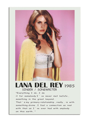 Etulle Lana Del Rey Canvas Wall Poster, Multicolour