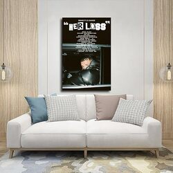 Kanch Her Loss Music Covers Canvas Wall Posters, Multicolour