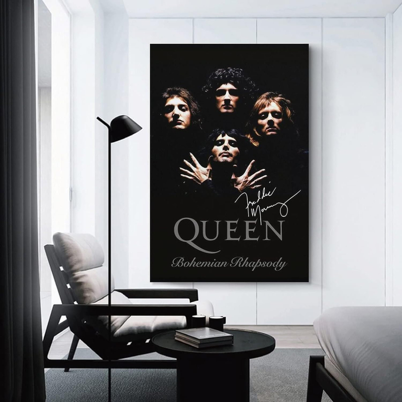 Iej Band Poster Queen Poster Canvas Art Poster and Wall Art, Multicolour