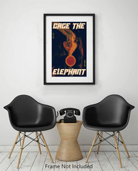 Xihoo Cage The Elephant Poster, Multicolour