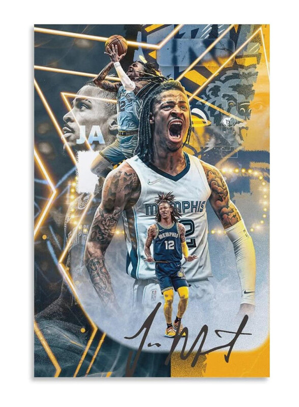 

Generic Ja Morant Wall Art Canvas Print Poster, Multicolour