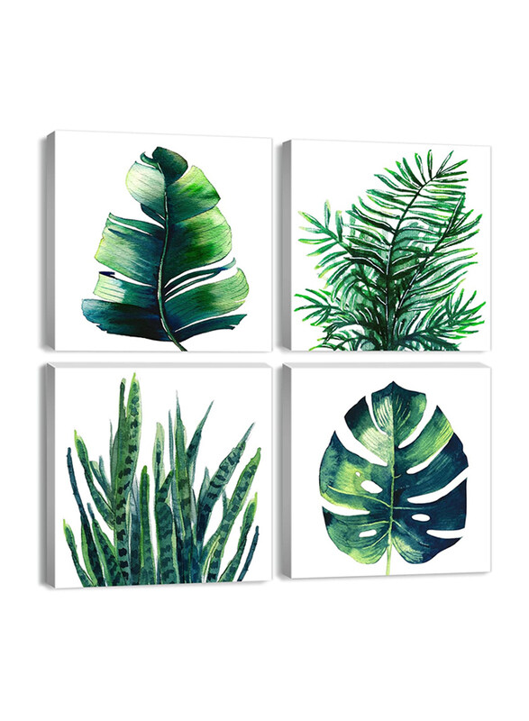 

Yoooahu Tropical Plant Wall Decor Set, 4 Pieces, Green