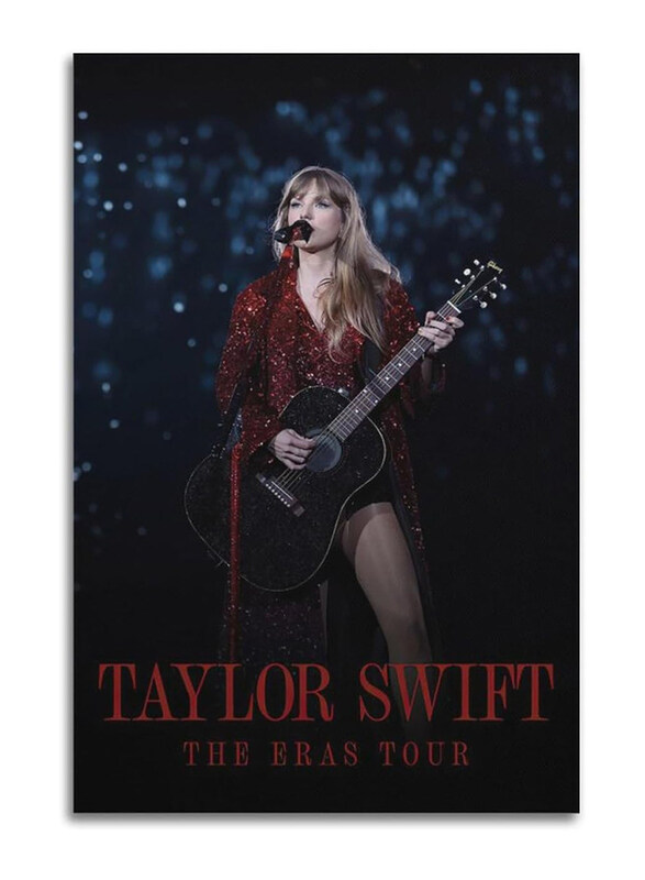 

KAYNO Canvas 12 x 18-Inch Taylor Swift "The Eras Tour" Poster, Multicolour