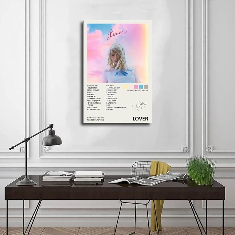 Ytgmo Lover Music Album Cover Signed Limited Poster, Multicolour