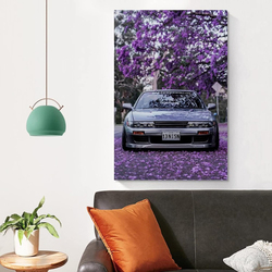 Veters Jdm Silvia S15 Decorative Poster, 12 x 18-inch, Multicolour