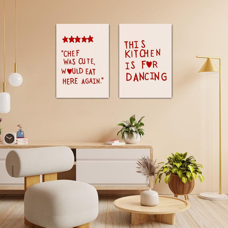  GUBIYU Banksy Wall Art -Inspirational Quotes Room