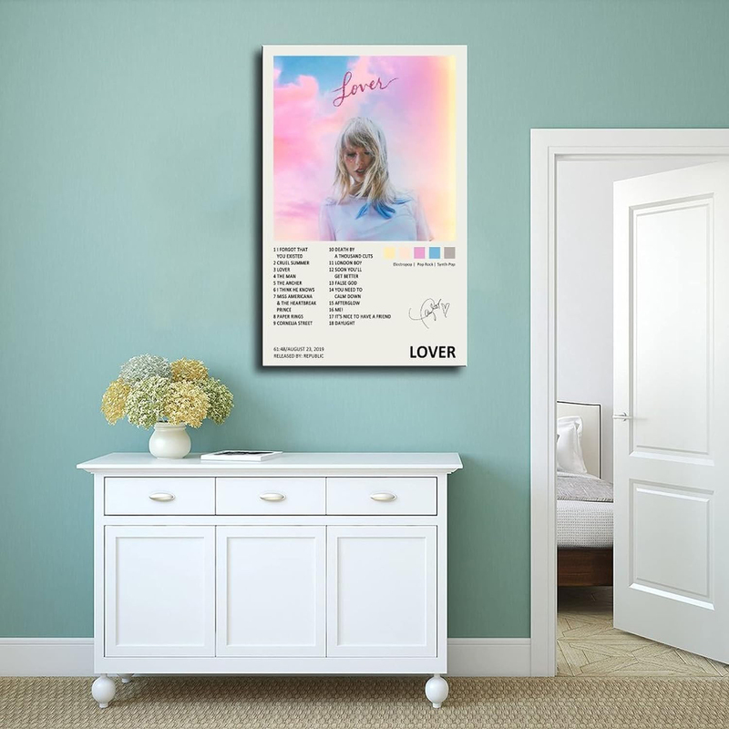 Ytgmo Lover Music Album Cover Signed Limited Poster, Multicolour