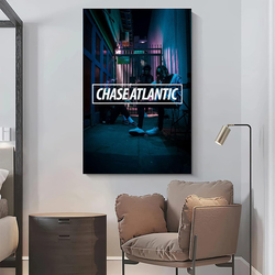 Chase Atlantic Band Canvas Art Wall Poster, 12 x 18 inch, Multicolour