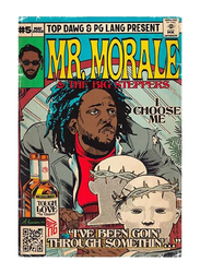 Motlwat Unframed Canvas 12 x 18-Inch Kendrick Lamar Poster Mr. Morale & The Big Steppers Music Album Art Poster, Multicolour