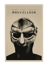 Mf Doom Vintage Classic Art Canvas Poster, Multicolour