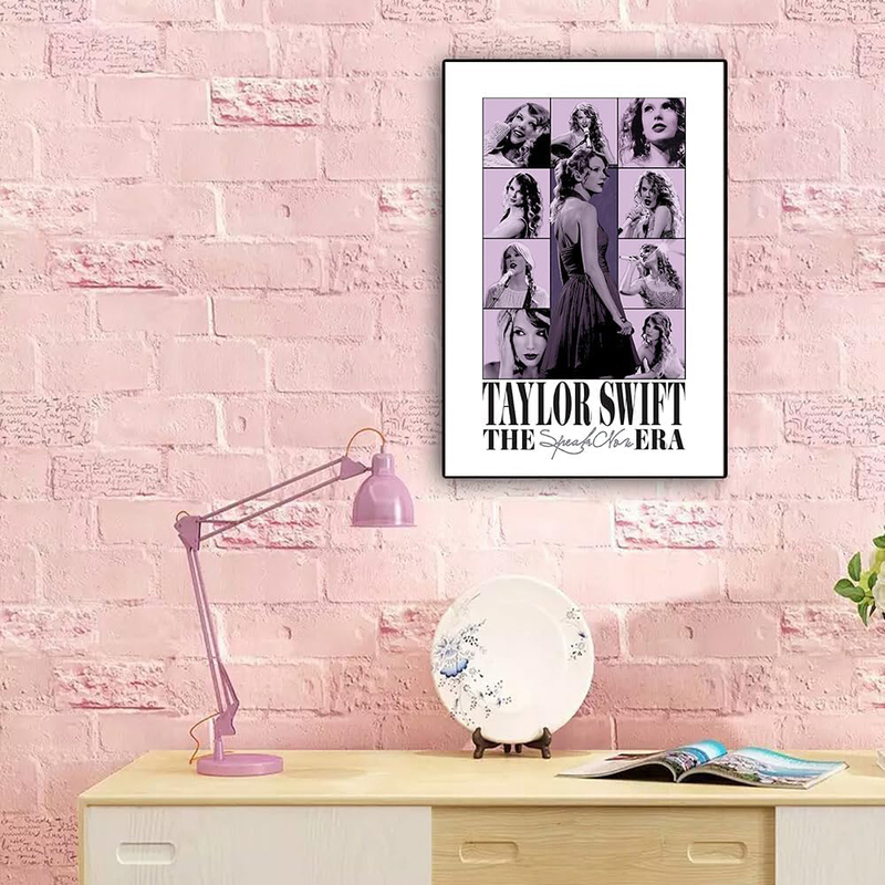 Evikoo 12 x 18-Inch Unframed Canvas Taylor Swift The Speak Now Era Poster Wall Art, Multicolour