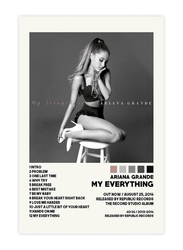Ouncla Ariana My Everything Album Cover Poster, Multicolour