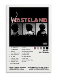 Ypxzzj Brent Poster Faiyaz Wasteland Album Cover Poster, Multicolour