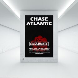 Chase Atlantic Music Album Cover Canvas Wall Art Poster, 12 x 18 inch, Multicolour