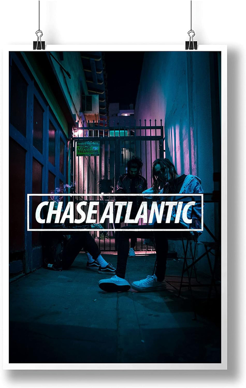 Chase Atlantic Band Canvas Art Wall Poster, 12 x 18 inch, Multicolour