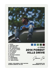 J Poster Cole Poster 2014 Forest Hills Drive Album Poster, Multicolour