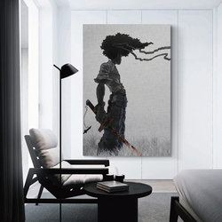 Jcode Afro Samurai Anime Poster, Multicolour