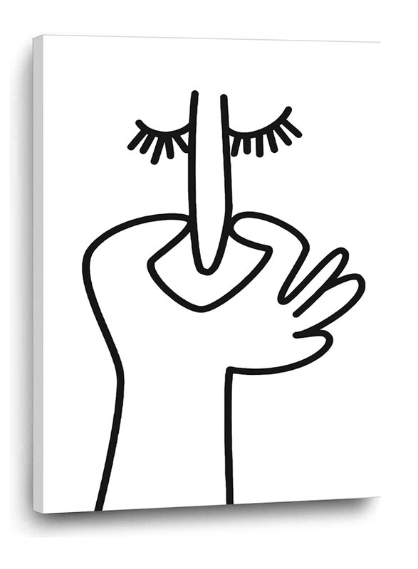 

General Pttkktbm Bathroom Humour Wall Art Poster, Black