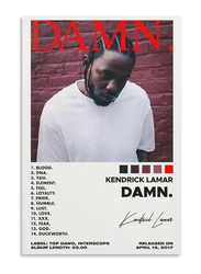 Ltsrll Kendrick Lamar Music Poster Album Poster, Multicolour