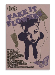 Fionel Beabadoobee Fake It Flowers Canvas Poster, Multicolour