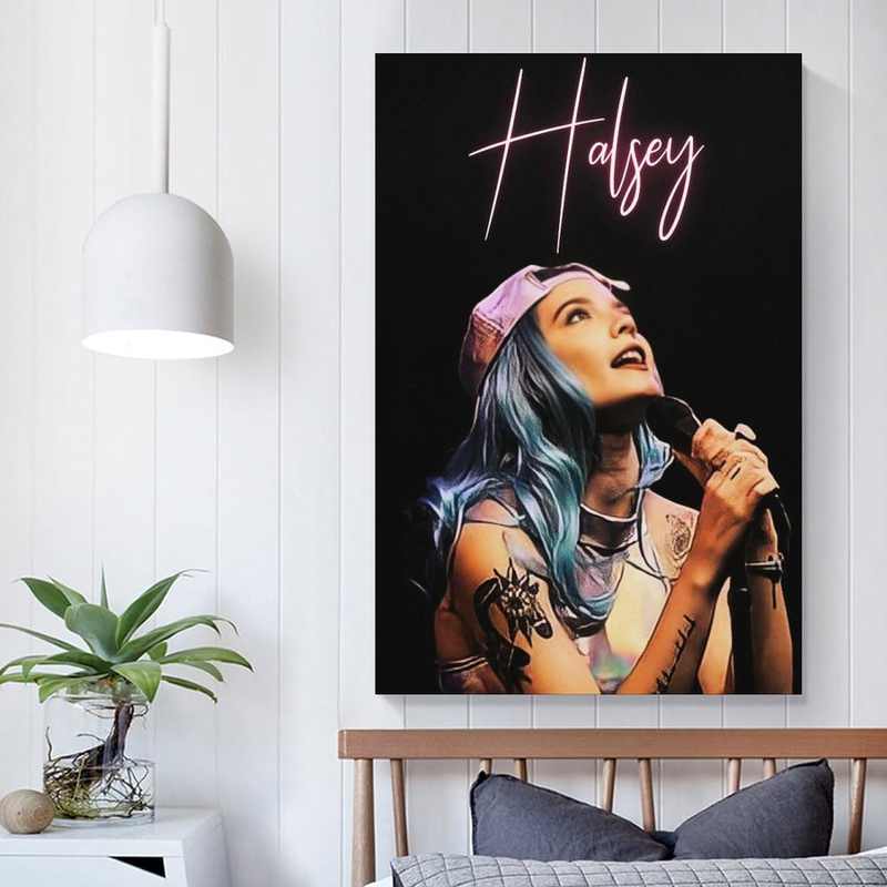 Ogniwo Halsey Cool 4 Canvas Poster, 30 x 45cm, Multicolour