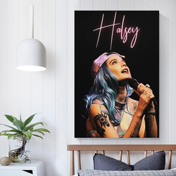 Ogniwo Halsey Cool 4 Canvas Poster, 30 x 45cm, Multicolour