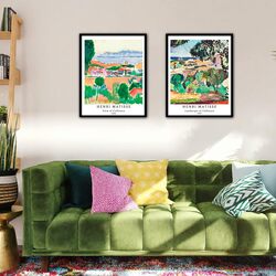 Berkin Arts Wall Art Unframed Prints Giclee Art Paper, 11 x 14 inch, 4 Pieces, Multicolour